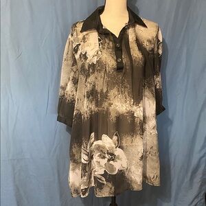 Nice Sheer Tunic. Women’s size XL